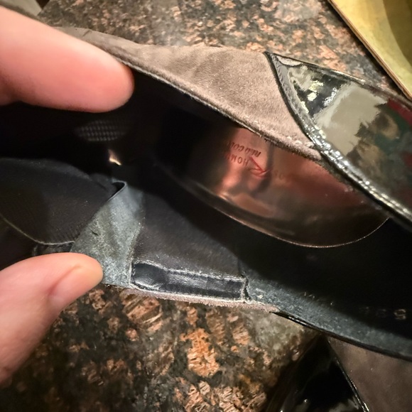 Women’s size 12 wide leather booties - Picture 8 of 13